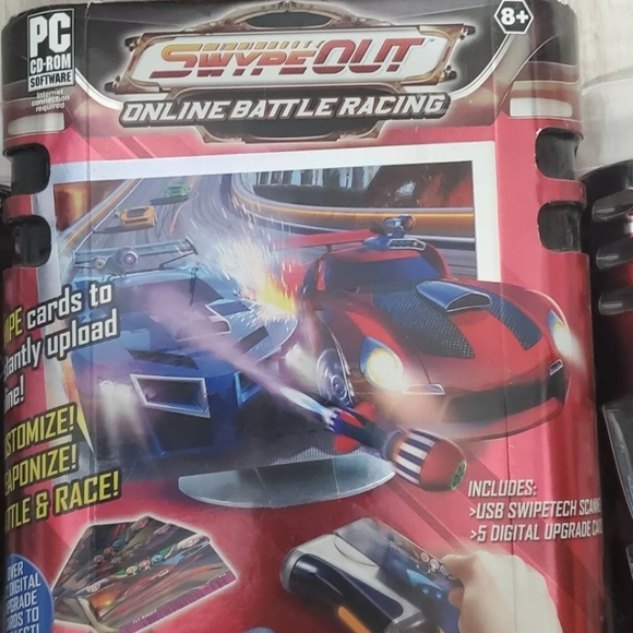 SPIN MASTER Swypeout Battle Racing PC Game Bundle with digital upgrade cards - Picture 2 of 11